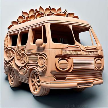 3D модель Mazda Bongo (STL)